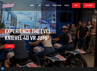 Entertainment Web Design Design Example