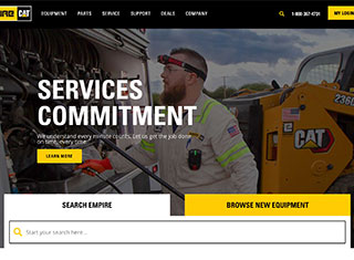 Agriculture Web Design Design Example