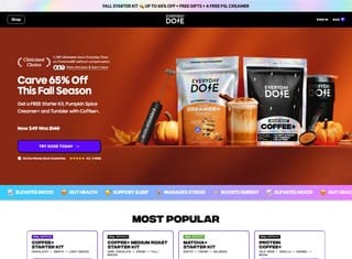 Ecommerce Web Design Design Example