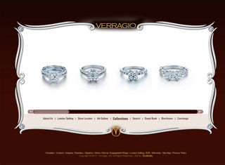 Jewelry Web Design Design Example