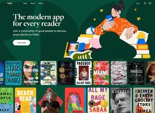 Book Web Design Design Example