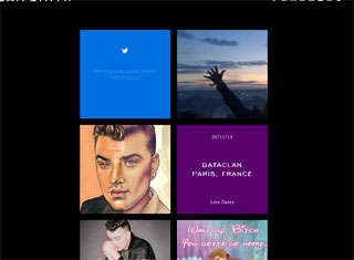 Music Web Design Design Example