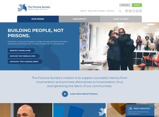 Charity Web Design Design Example