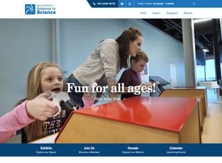 Entertainment Web Design Design Example