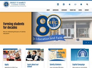 Educational Web Design Design Example