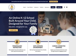 Educational Web Design Design Example