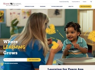 Educational Web Design Design Example