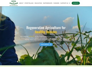 Agriculture Web Design Design Example