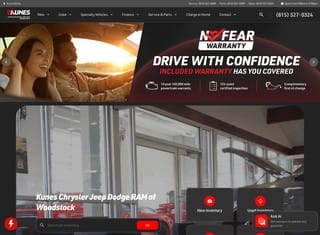 Auto Web Design Design Example