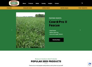 Agriculture Web Design Design Example