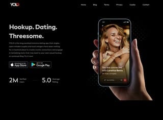 Dating Web Design Design Example