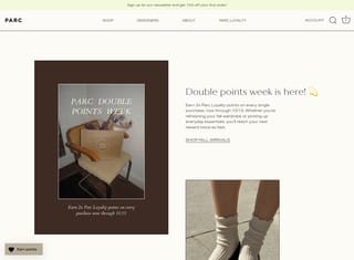 Ecommerce Web Design Design Example