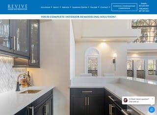 Contractor Web Design Design Example