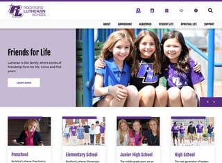 Educational Web Design Design Example