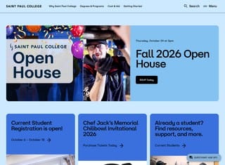 Educational Web Design Design Example