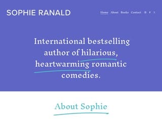 Book Web Design Design Example
