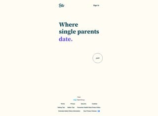 Dating Web Design Design Example