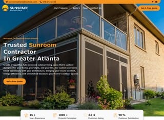 Contractor Web Design Design Example