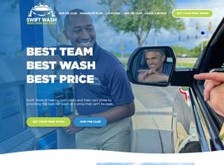 Auto Web Design Design Example