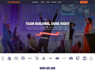 Entertainment Web Design Design Example