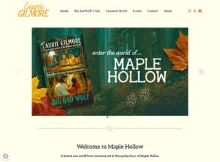 Book Web Design Design Example