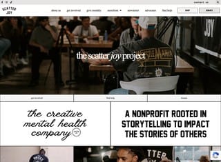 Charity Web Design Design Example