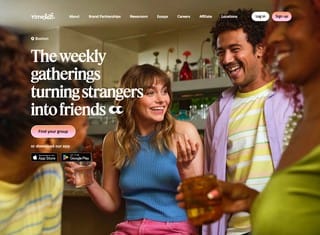 Dating Web Design Design Example