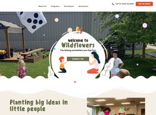 Educational Web Design Design Example