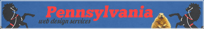 Pennsylvania Web Design Banner